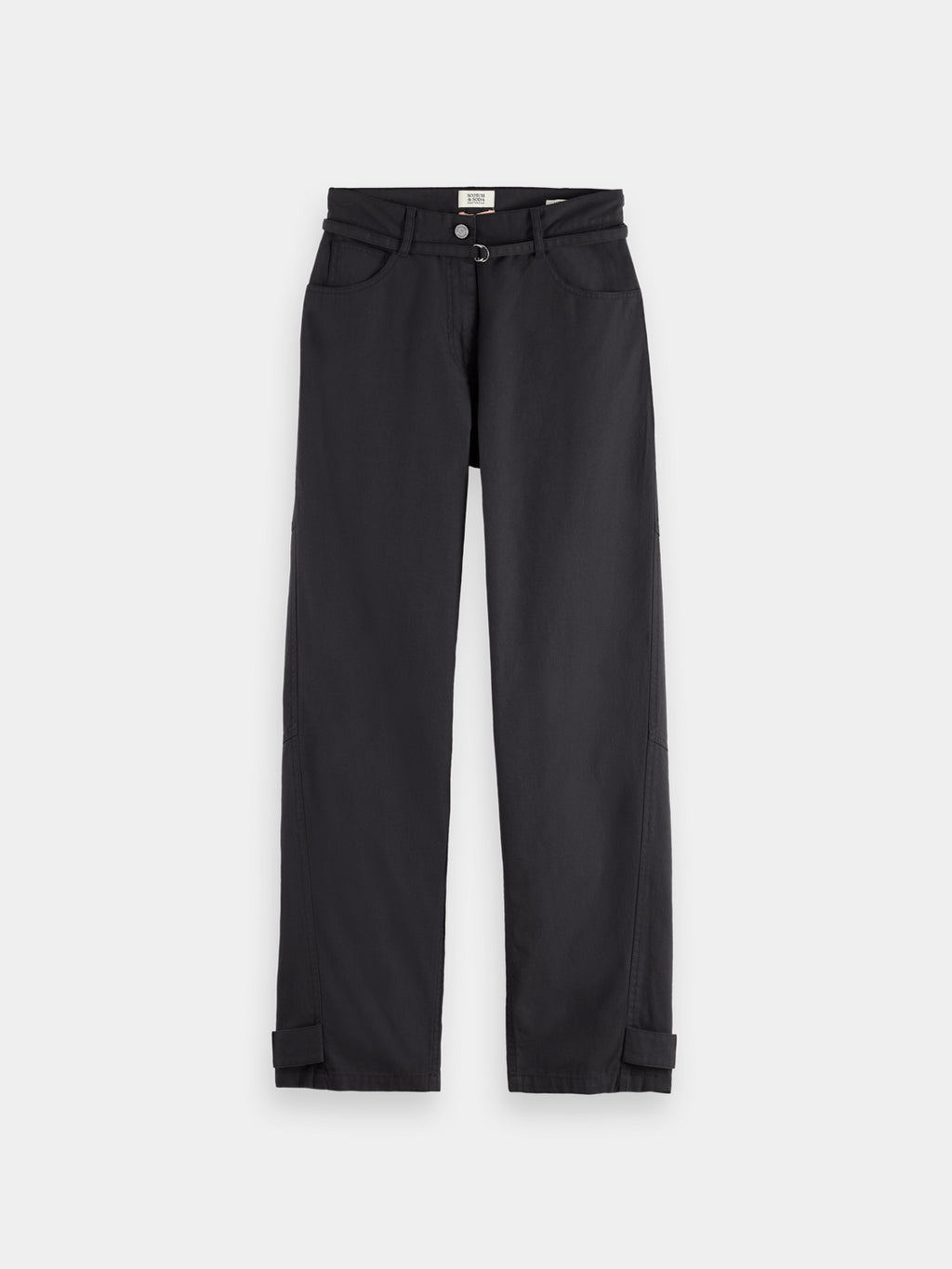 Lotus barrel leg pants - Meteorite