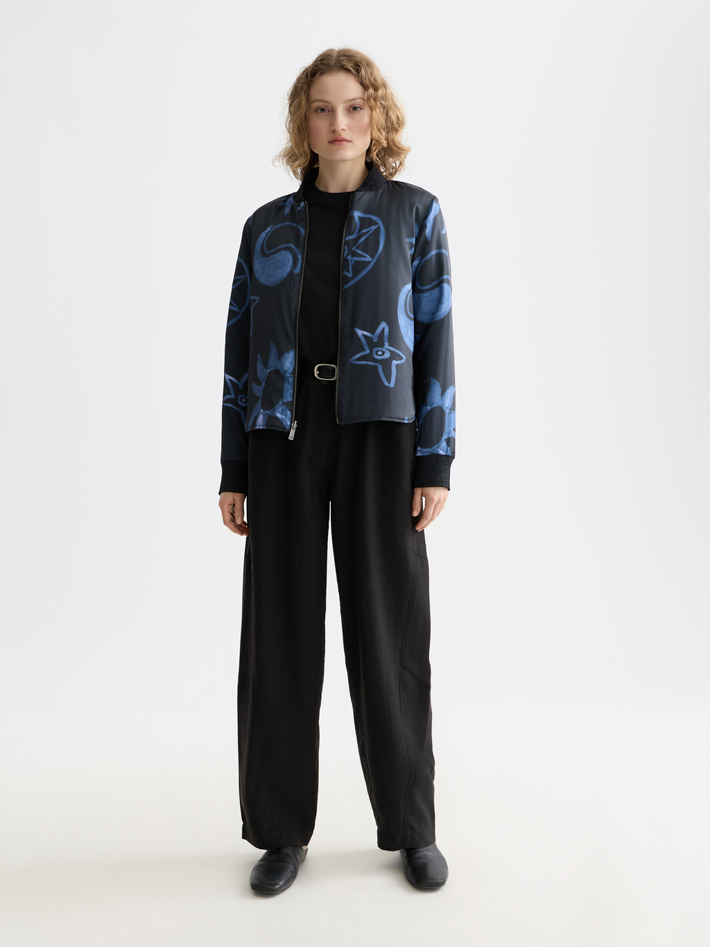 Lotus barrel leg pants - Meteorite 32"