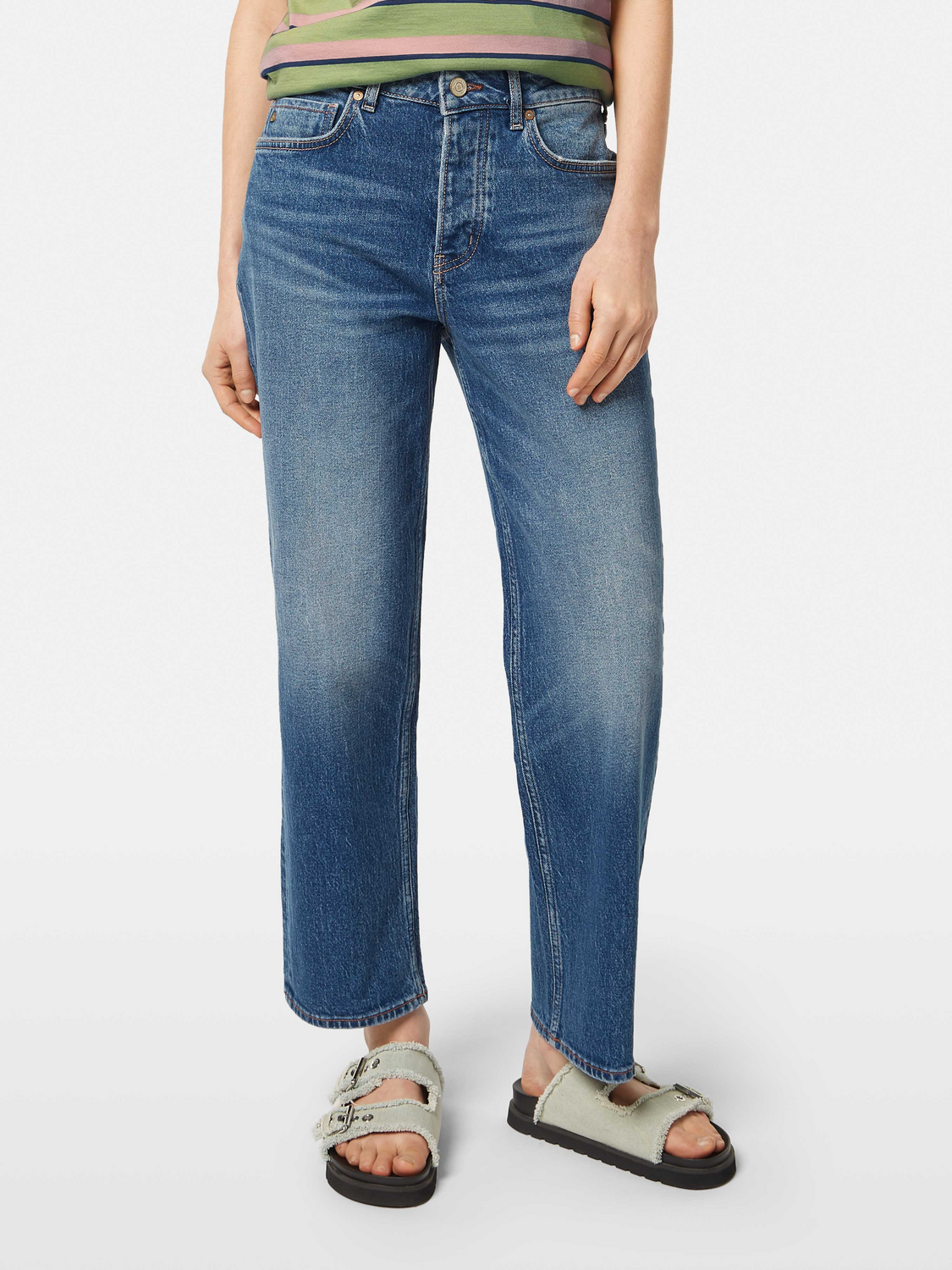 Sky straight-fit jeans - Blue Dream 32"