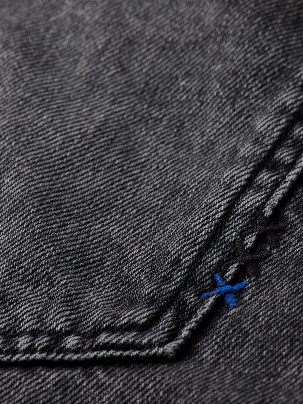 CORE Ripple straight jeans - Absolute Black 32"
