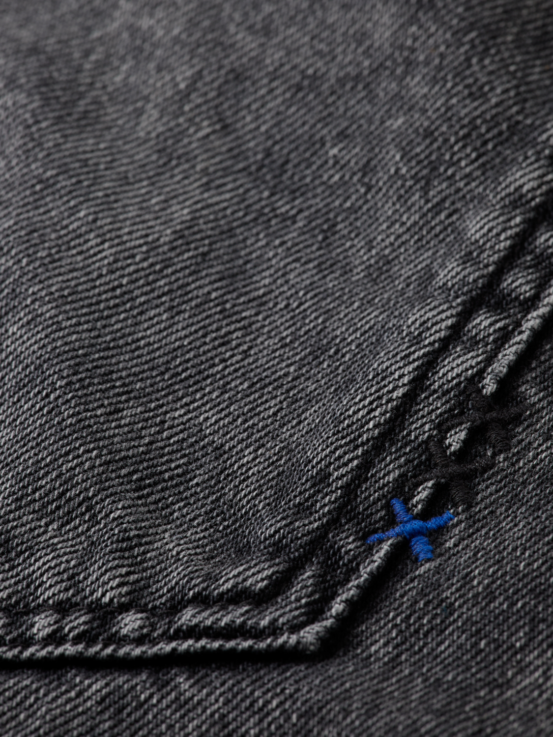 CORE Ripple straight jeans - Absolute Black 32"