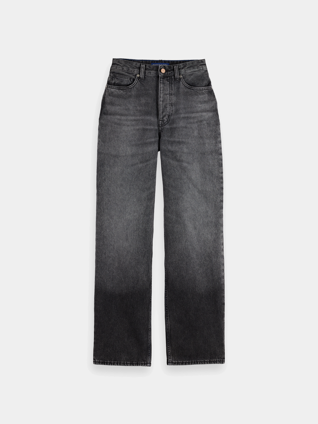 CORE Ripple straight jeans - Absolute Black 32"