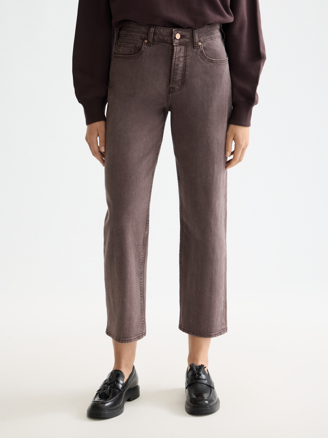 Sky straight fit jeans - Chocolate Plum