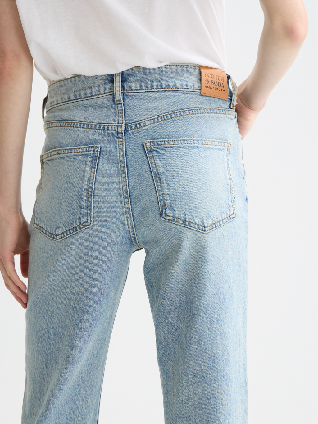 Scotch & Soda - Sky straight-fit jeans - Sunbird