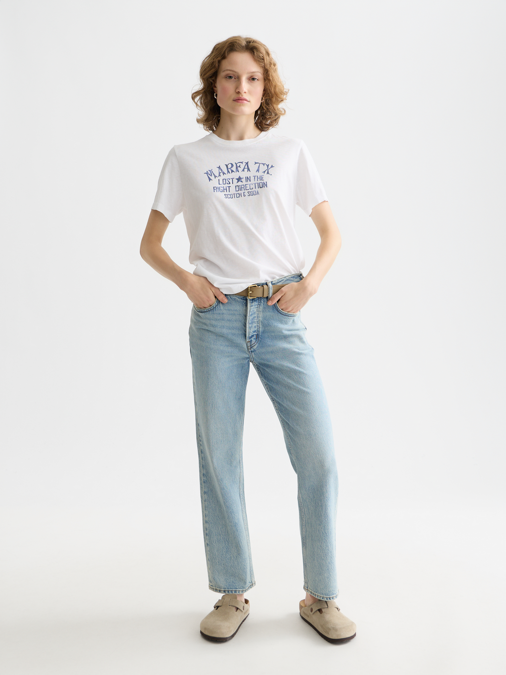 Scotch & Soda - Sky straight-fit jeans - Sunbird