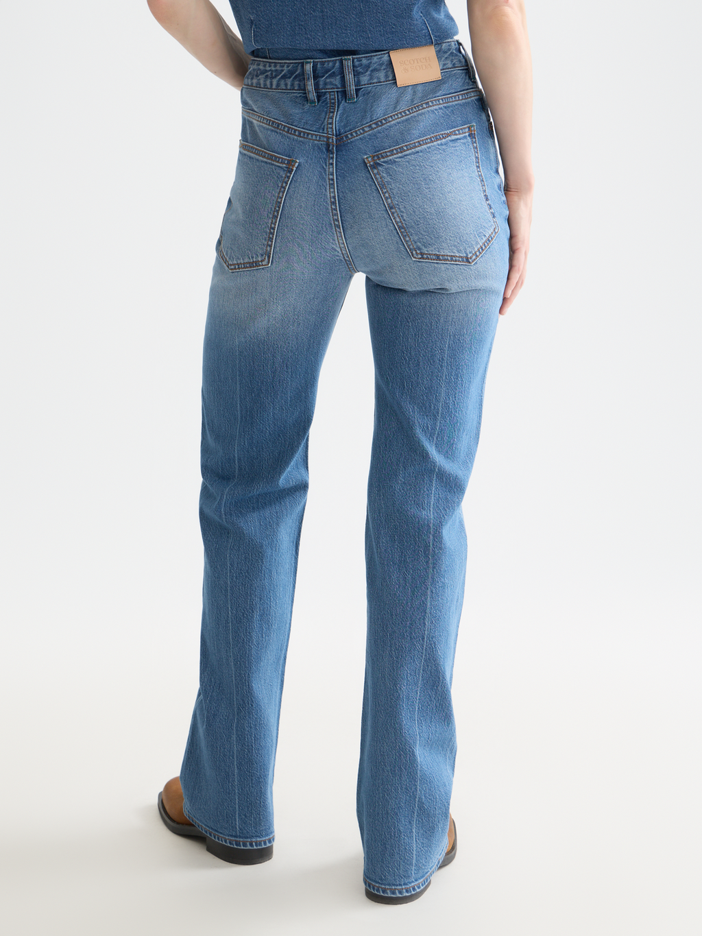 Scotch & Soda - Glow bootcut jeans - Texas Sun