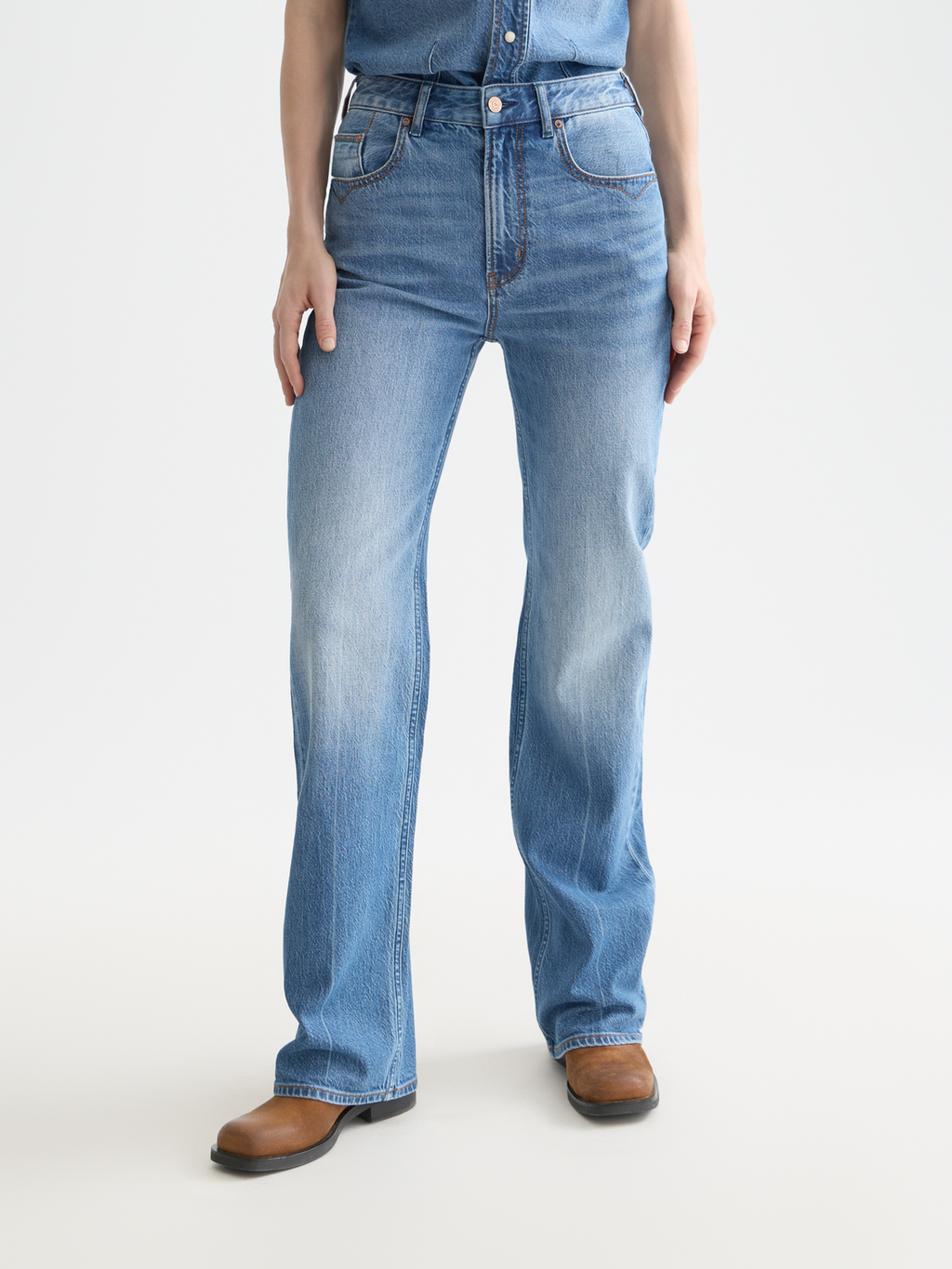 Scotch & Soda - Glow bootcut jeans - Texas Sun