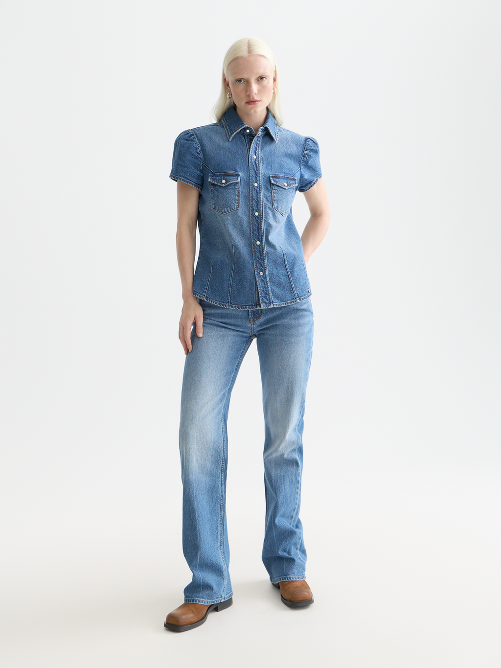 Scotch & Soda - Glow bootcut jeans - Texas Sun