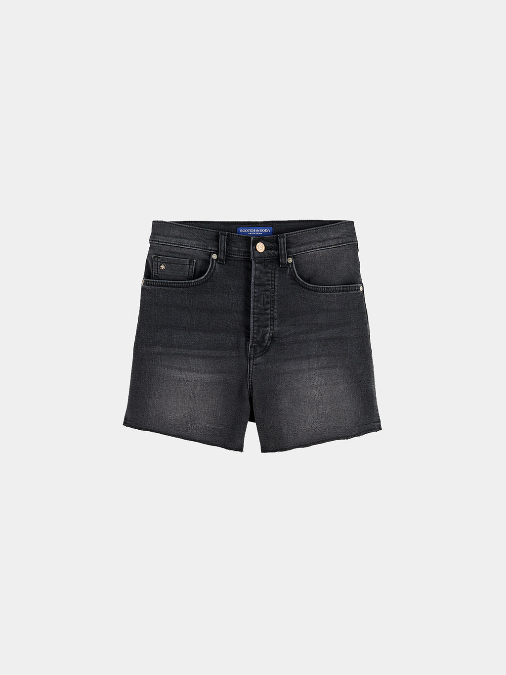 Core Ray Cut Off Denim Short - Black Night