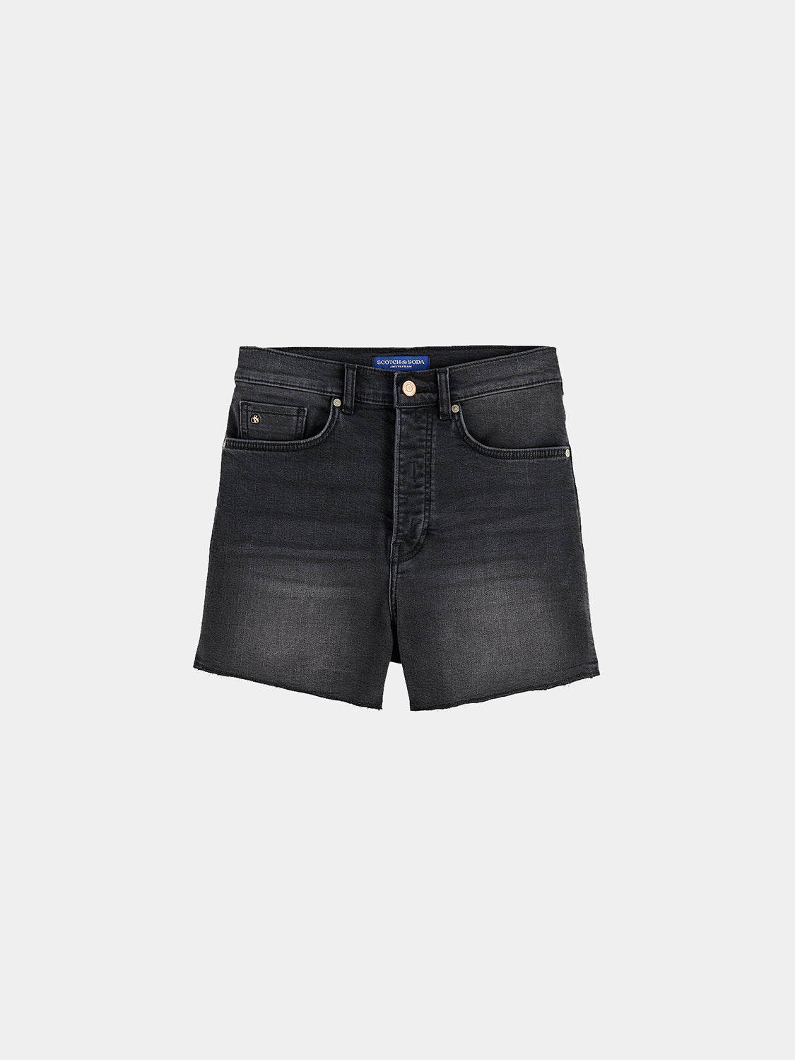 Core Ray Cut Off Denim Short - Black Night