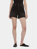 Core Ray Cut Off Denim Short - Black Night