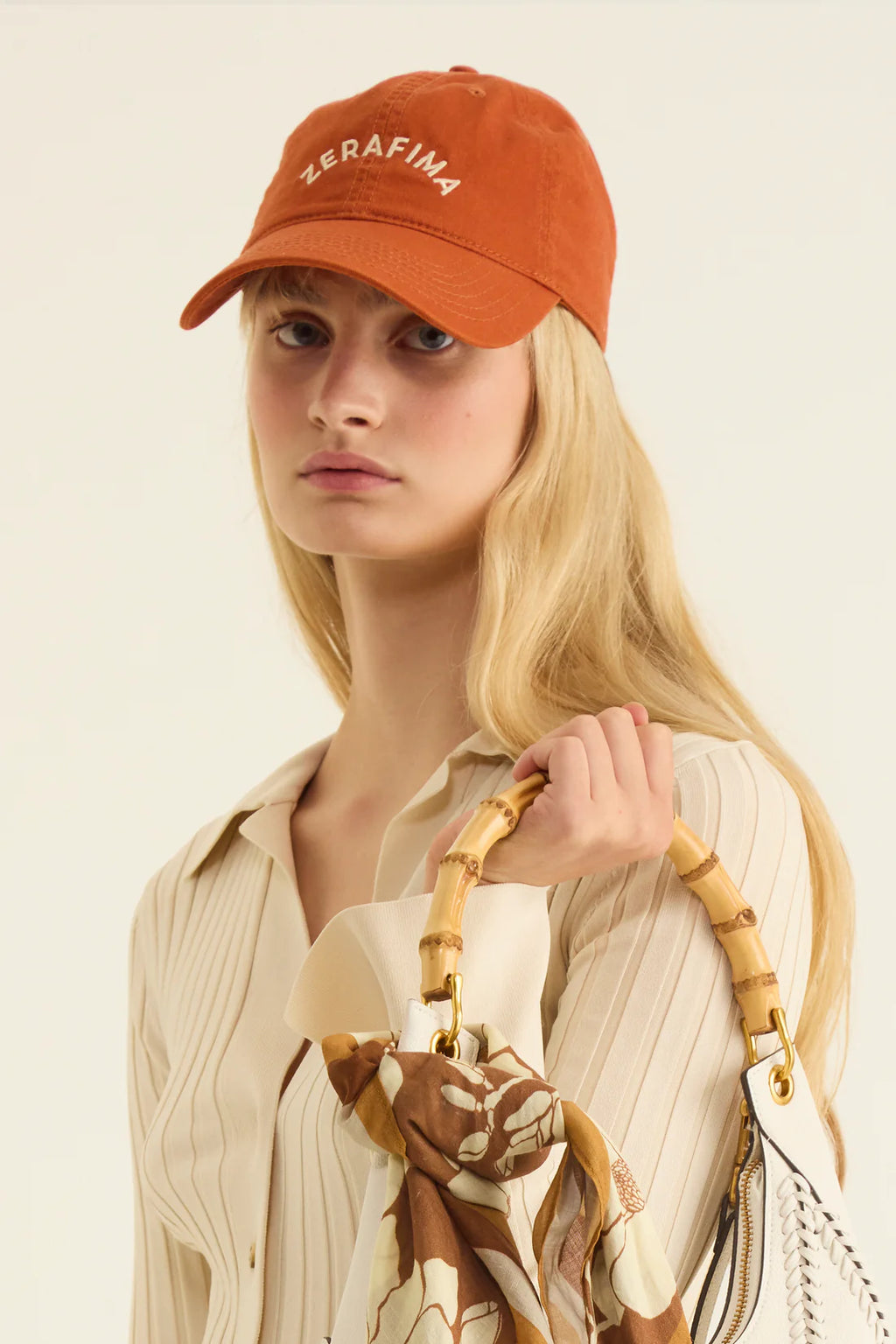 Zerafima Logo Cap  - Rust