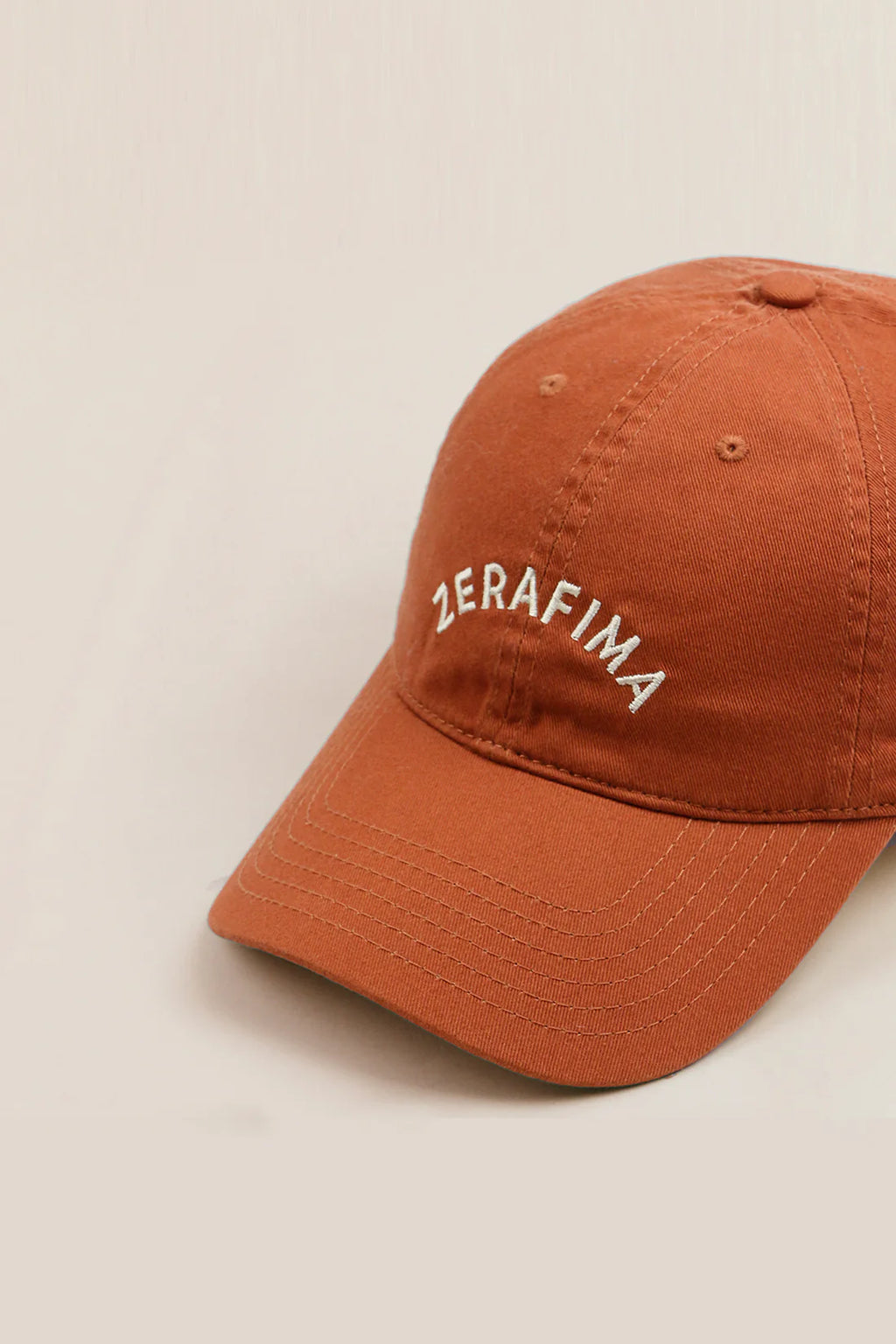 Zerafima Logo Cap  - Rust