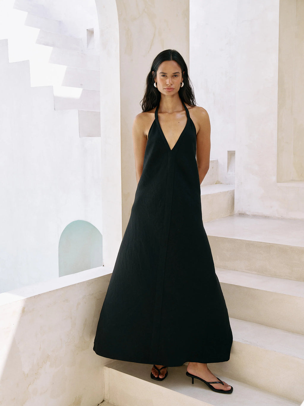 Zoe Maxi Dress - Black