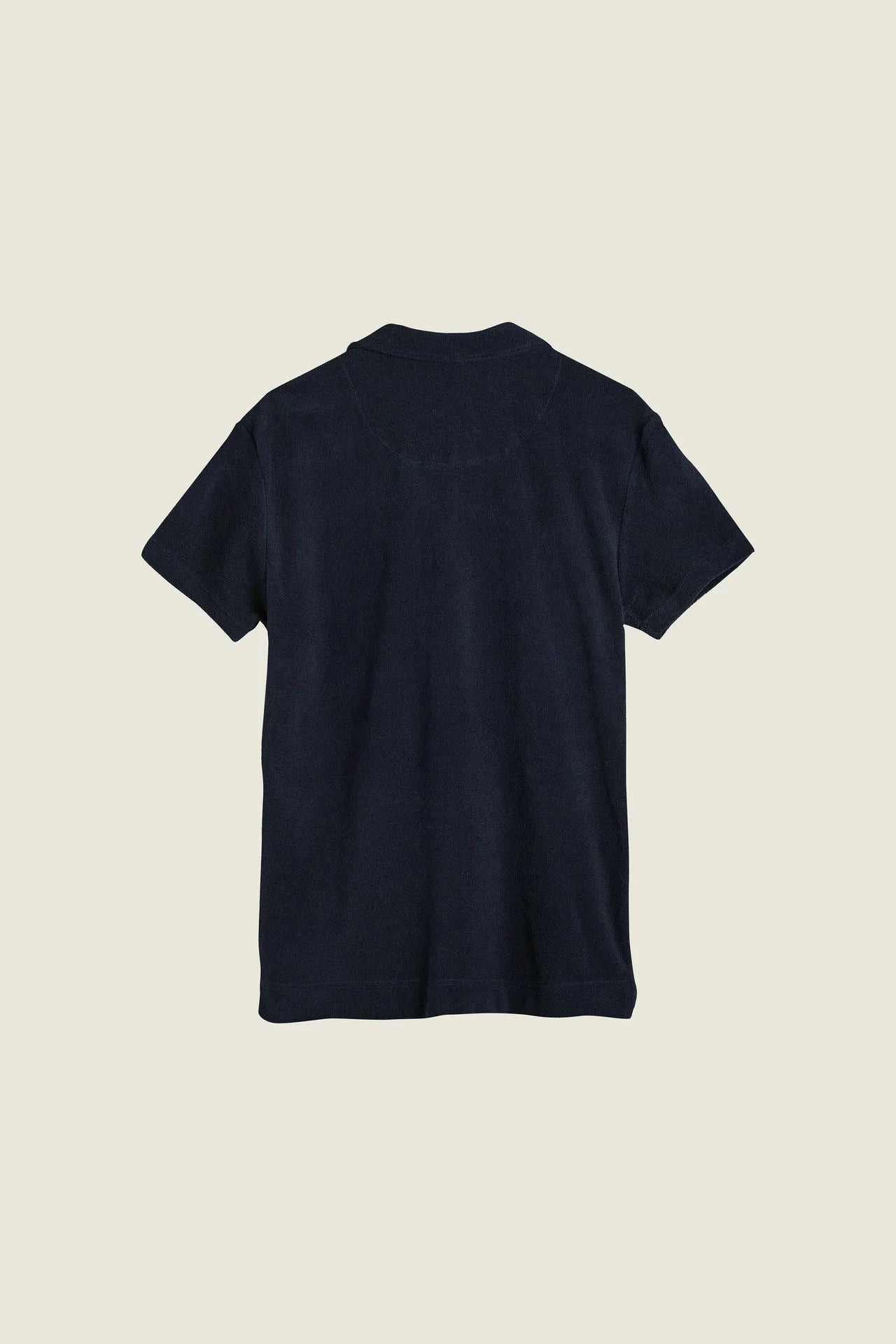 Navy Polo Terry Shirt