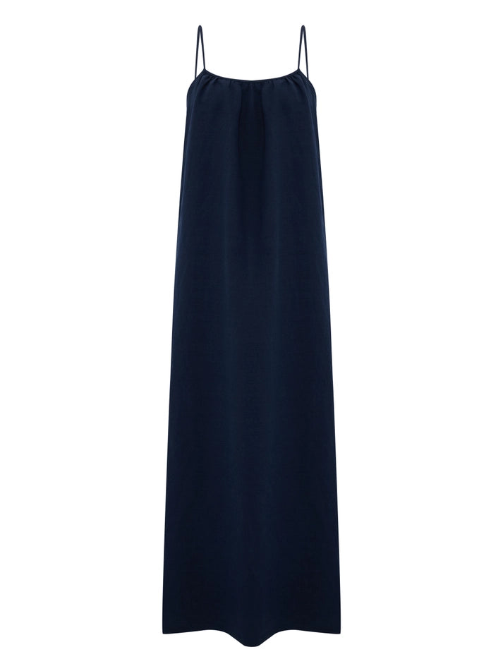 Bliss Flow Maxi Dress - Navy