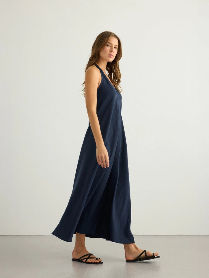 Zoe Maxi Dress - Navy