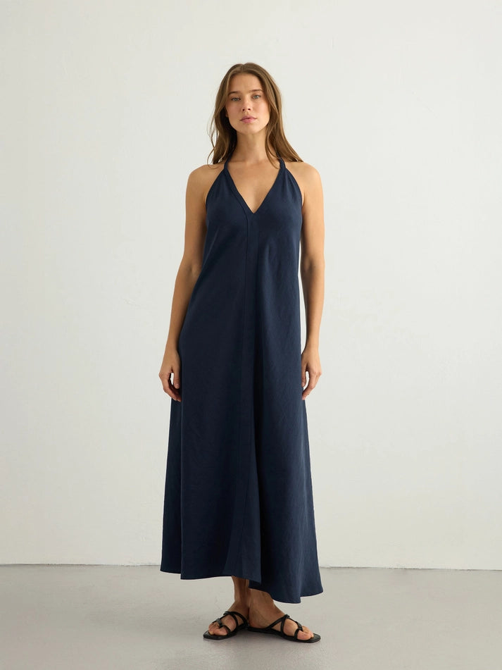 Zoe Maxi Dress - Navy