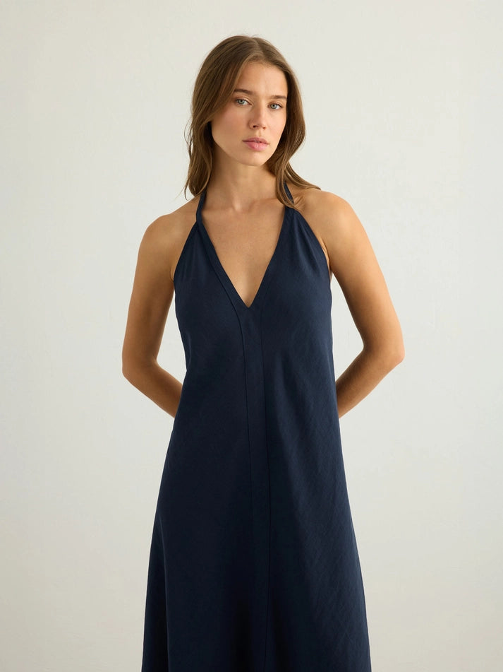 Zoe Maxi Dress - Navy