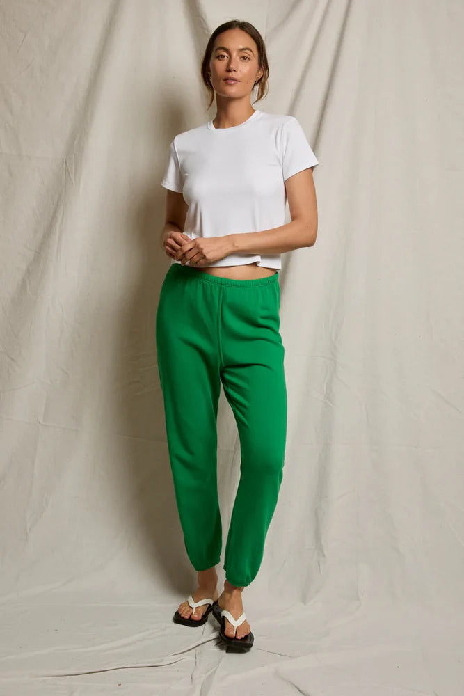 Johnny French Terry Sweatpant - Grass