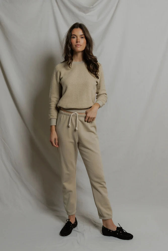 Johnny French Terry Sweatpant - Driftwood