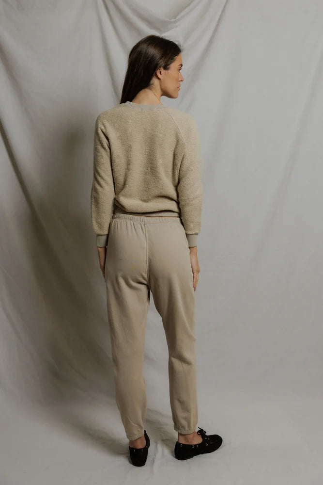 Johnny French Terry Sweatpant - Driftwood