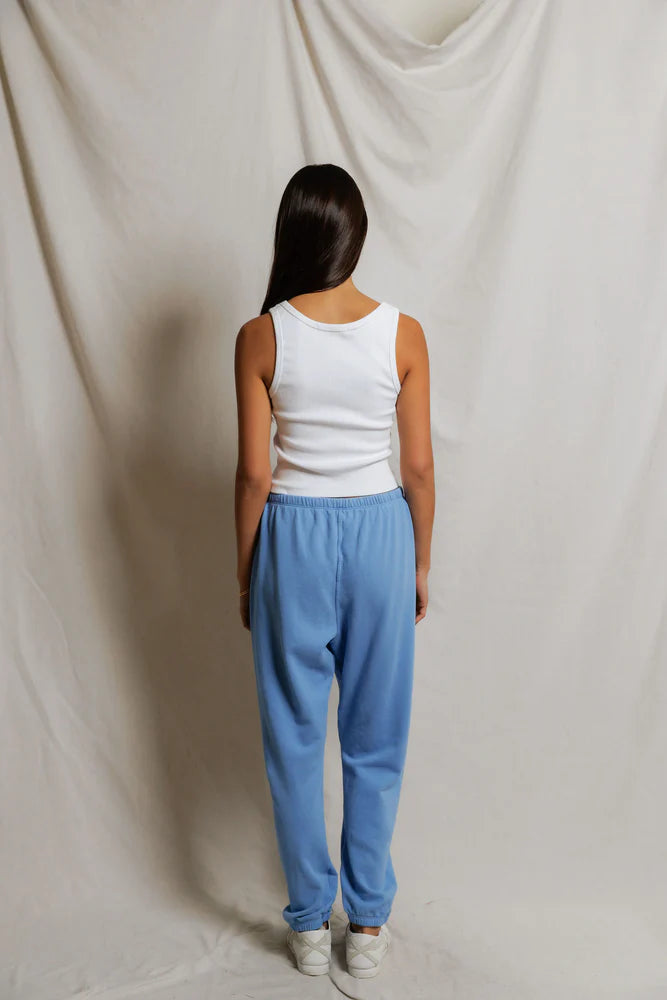 Johnny French Terry Easy Sweatpant - Pacific Blue