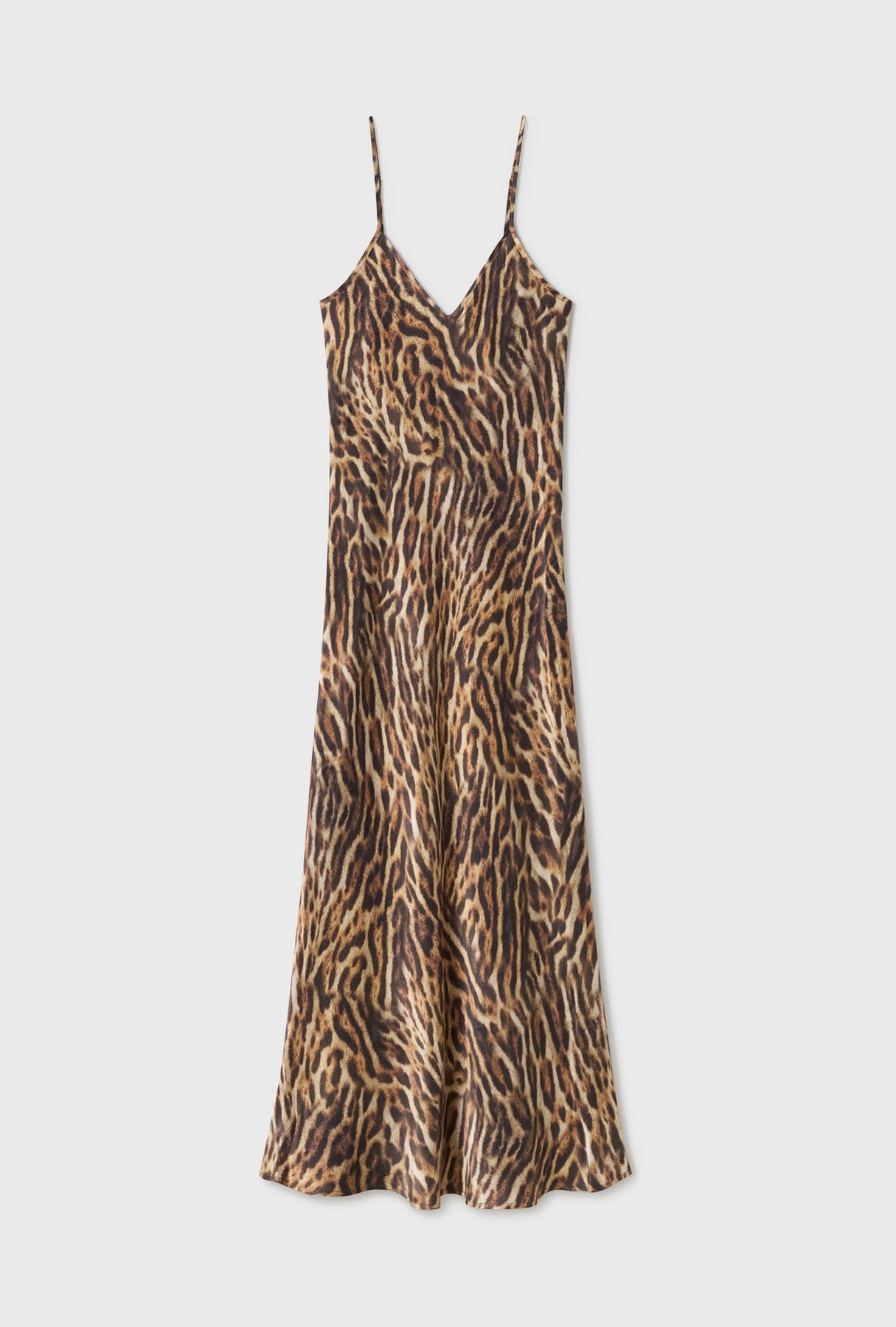 90S Slip Dress - Leopard