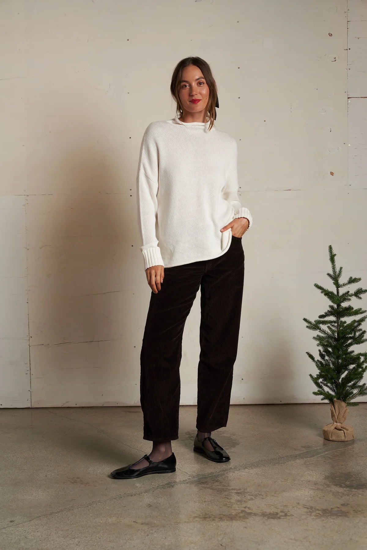 Nova Cashmere Sweater - Sugar