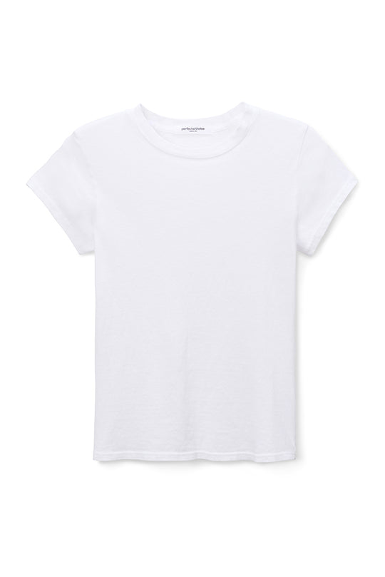 Sheryl Recycled Baby Tee - White