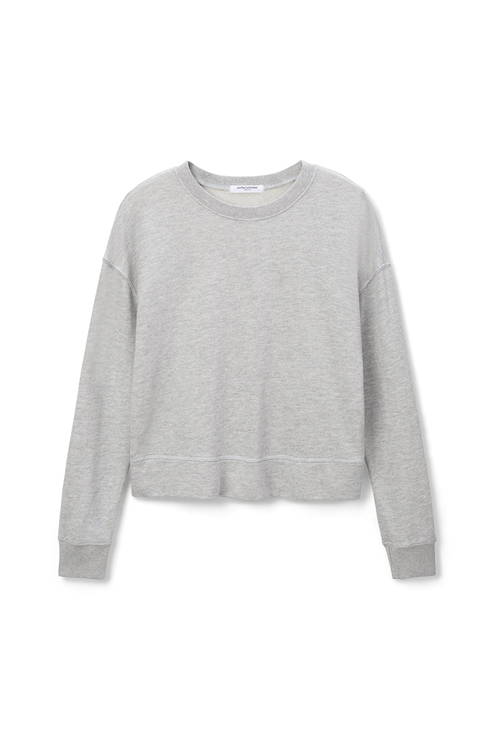 Tyler French Terry Pullover - Heather Grey