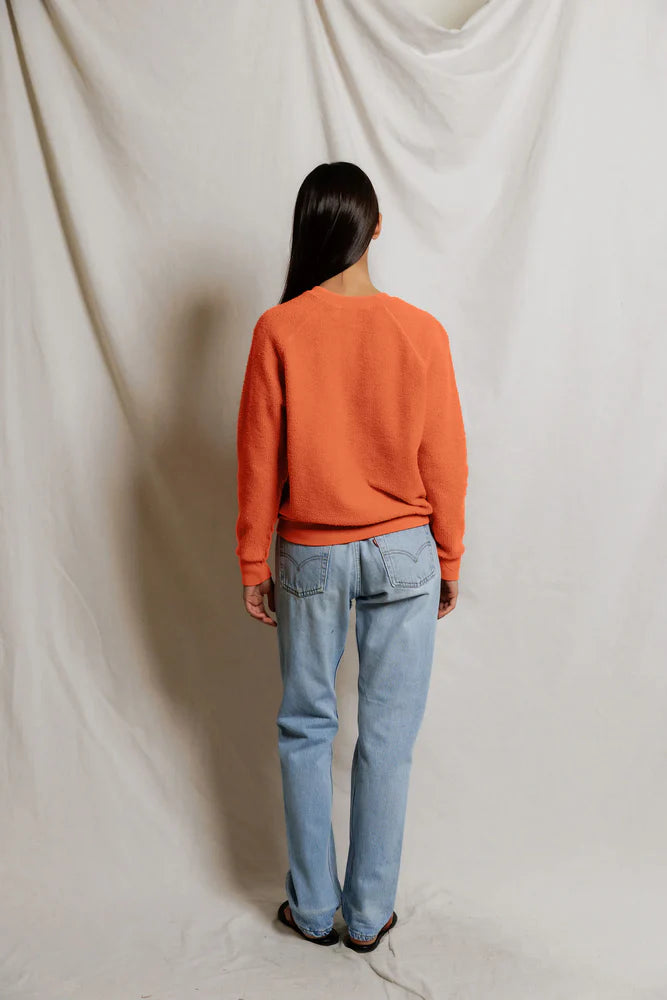 Ziggy Fleece Sweatshirt - Clementine