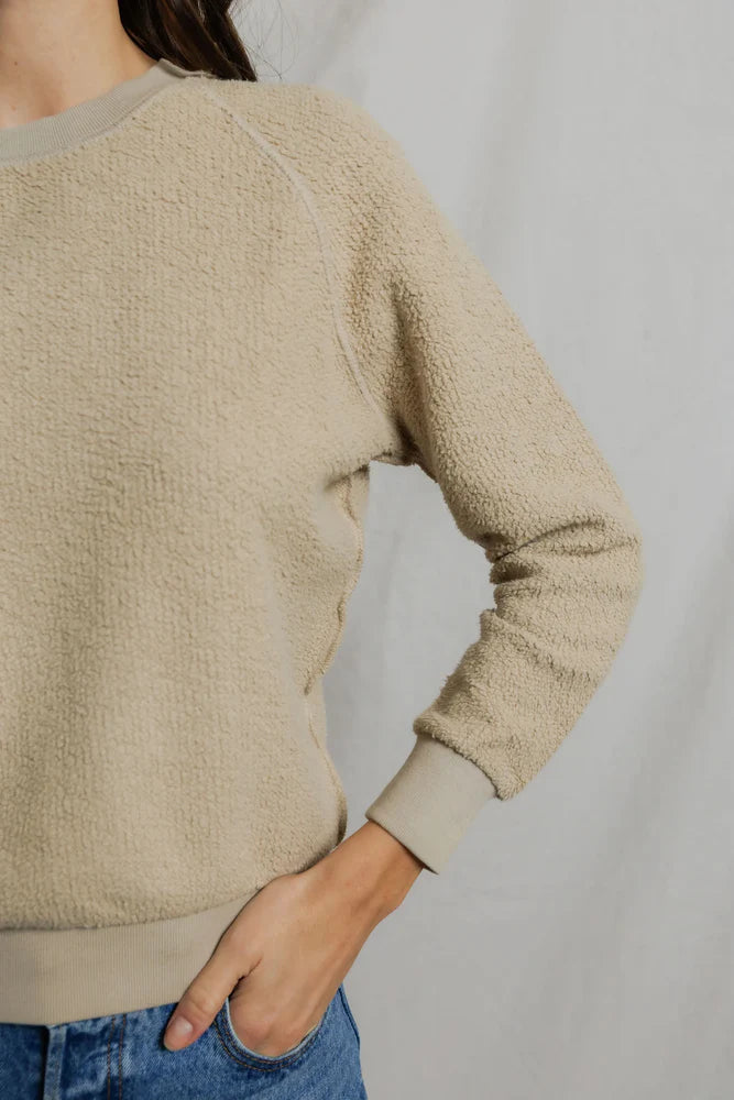 Ziggy Fleece Sweatshirt - Driftwood
