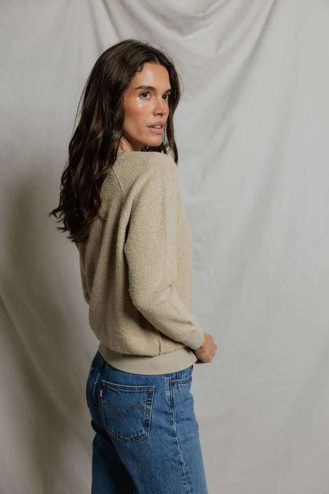 Ziggy Fleece Sweatshirt - Driftwood