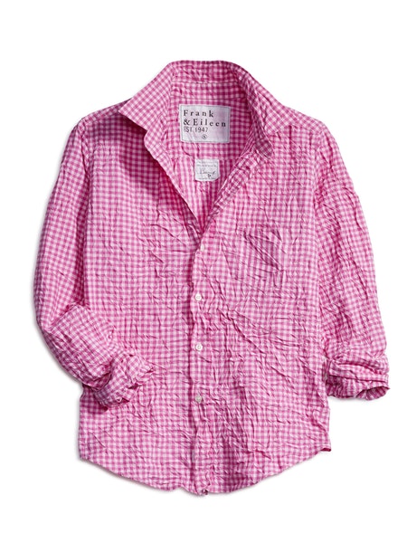 Barry Signature Crinkle - Multi Pink Check