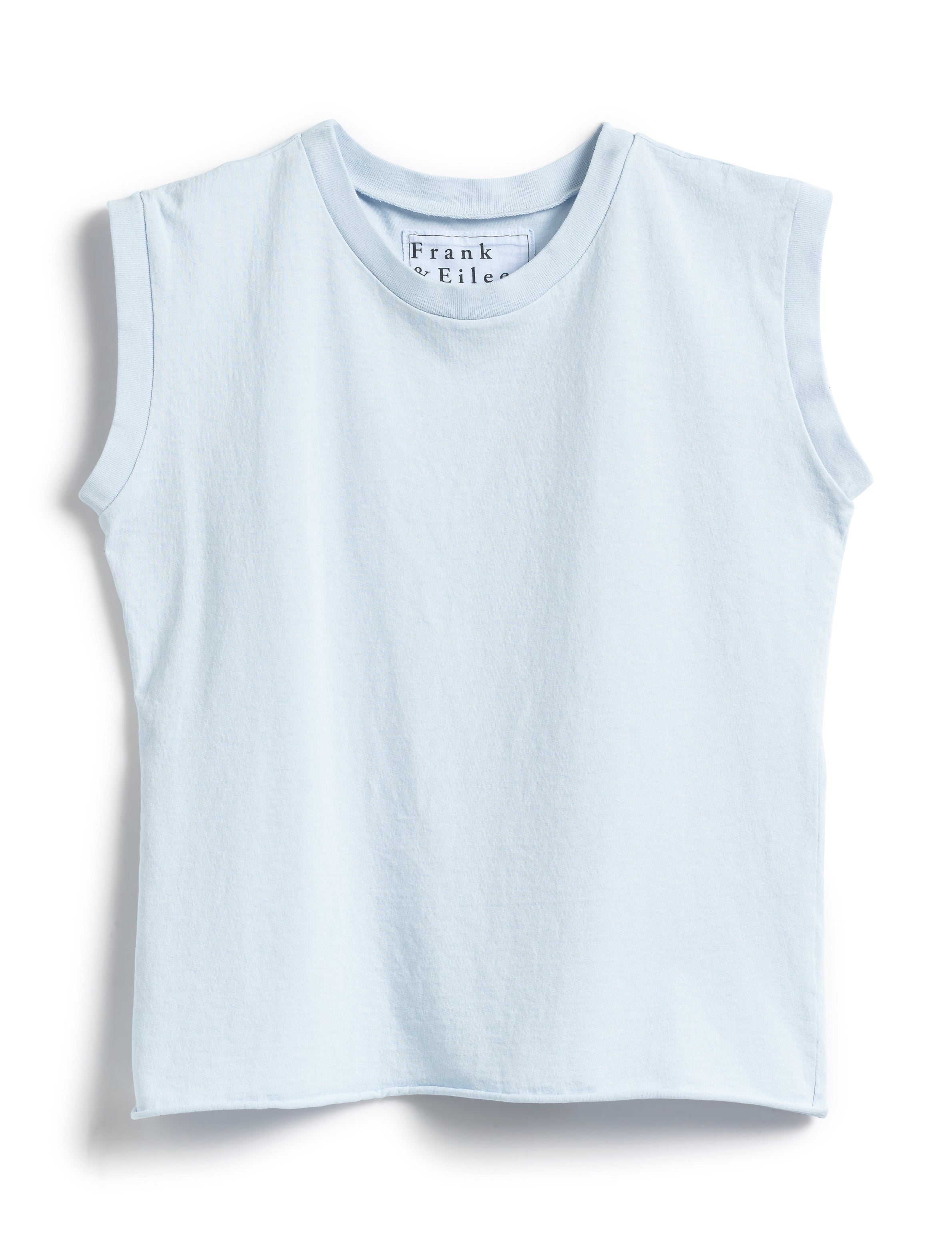 Aiden Vintage Muscle Tee - Shirting Blue