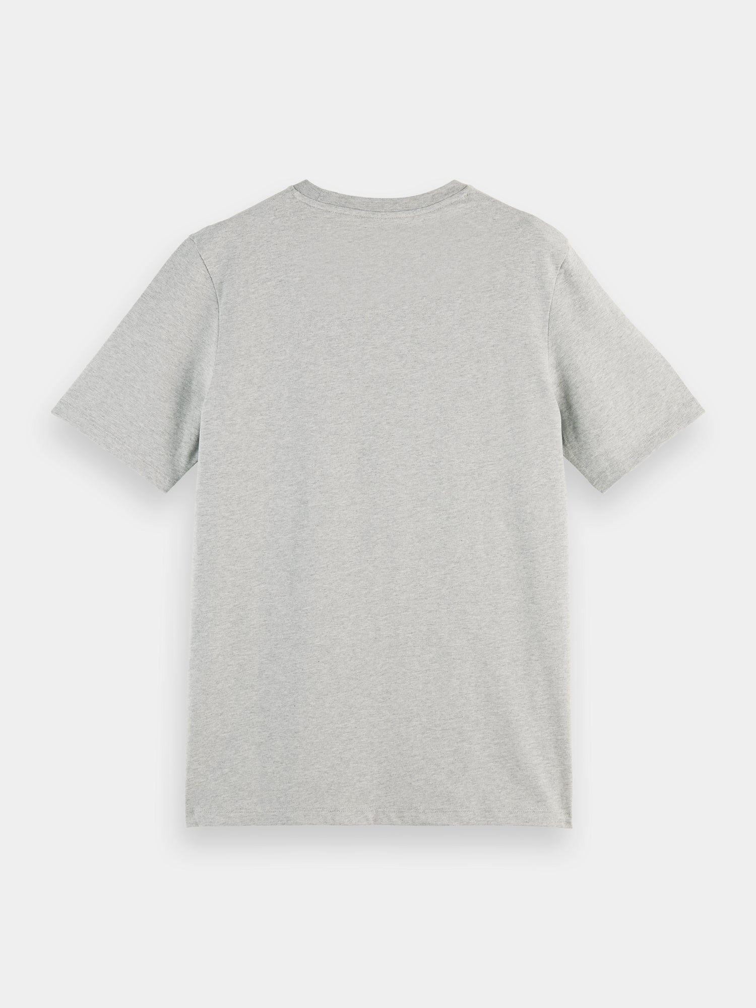 Organic cotton jersey t-shirt - Grey Melange